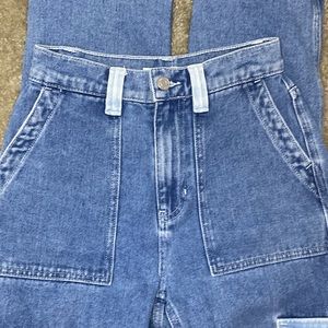 PacSun Colorblock '90s Boyfriend Cargo Carpenter Pants